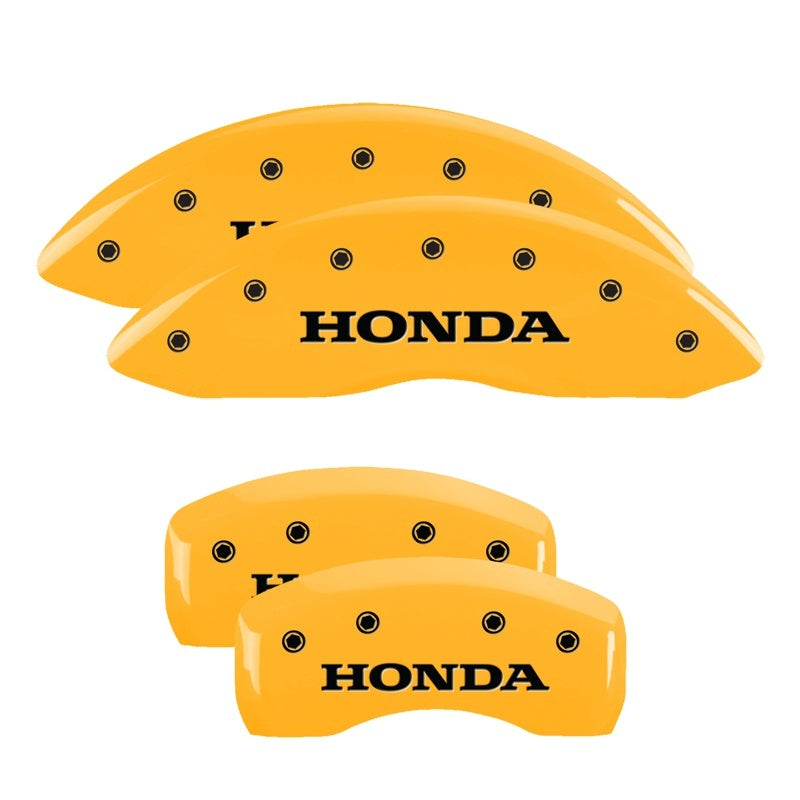 MGP 2 Caliper Covers Engraved Front MGP Yellow Finish Black Characters 1999 Honda Accord MGP 2 Caliper Covers Engraved Front MGP Yellow Finish Black Characters 1999 Honda Accord