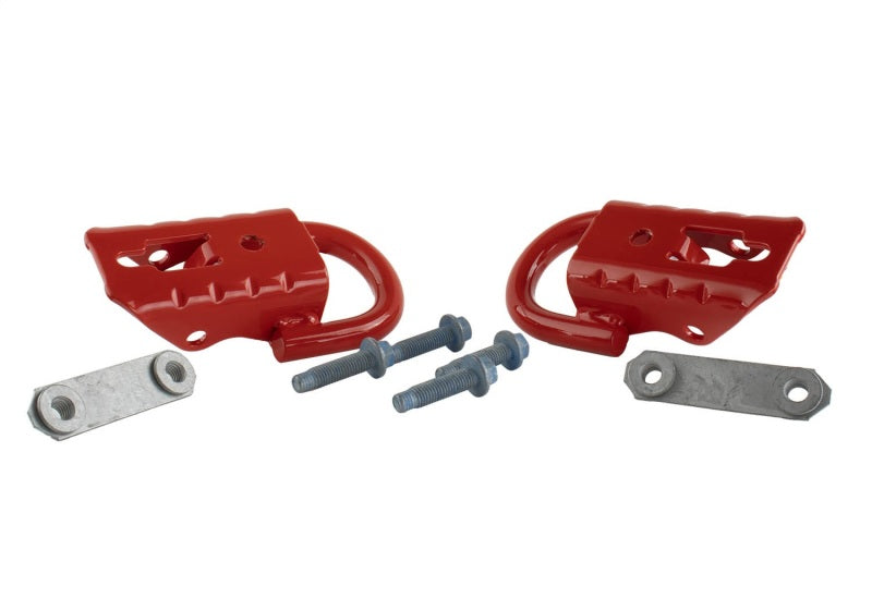 Ford Racing 15-22 F-150 Tow Hooks - Red (Pair) Ford Racing 15-22 F-150 Tow Hooks - Red (Pair)