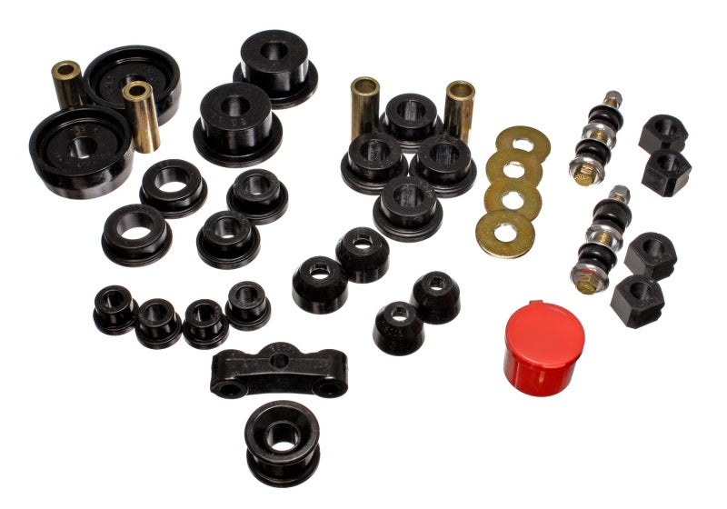 Energy Suspension 84-87 Honda Civic/CRX Black Hyper-Flex Master Bushing Set Energy Suspension 84-87 Honda Civic/CRX Black Hyper-Flex Master Bushing Set