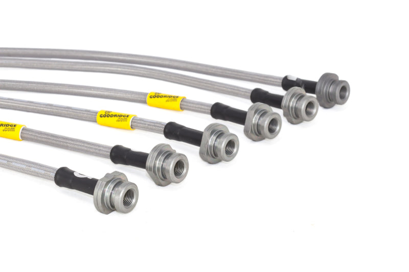 Goodridge 13-15 Nissan Sentra w/ Rear Disc Brakes SS Brake Line Kit Goodridge 13-15 Nissan Sentra w/ Rear Disc Brakes SS Brake Line Kit