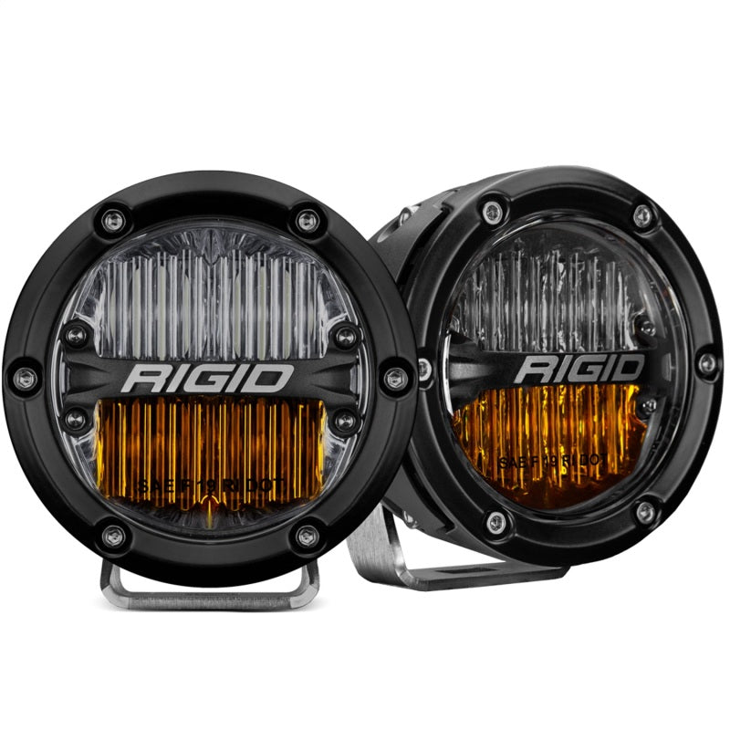 Rigid Industries 360-Series SAE Fog Yellow/White Pair Rigid Industries 360-Series SAE Fog Yellow/White Pair
