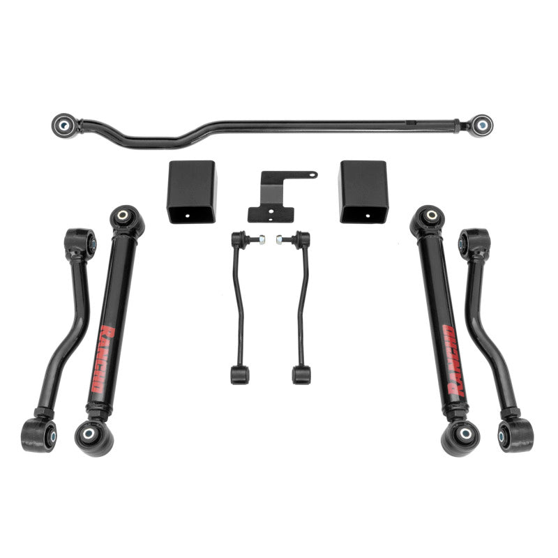 Rancho 18-20 Jeep Wrangler Fr and R Short Arm Suspension System Component - Box Two Rancho 18-20 Jeep Wrangler Fr and R Short Arm Suspension System Component - Box Two