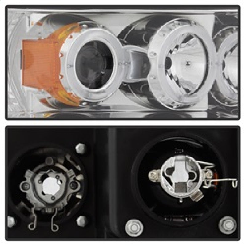 Spyder Dodge Ram 1500 02-05/Ram 2500 03-05 Projector Headlights LED Halo LED Chrm PRO-YD-DR02-HL-C Spyder Dodge Ram 1500 02-05/Ram 2500 03-05 Projector Headlights LED Halo LED Chrm PRO-YD-DR02-HL-C