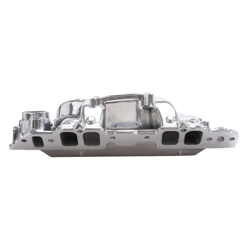 Edelbrock Polished B/B Chev Rect Port RPM Air-Gap Manifold Edelbrock Polished B/B Chev Rect Port RPM Air-Gap Manifold