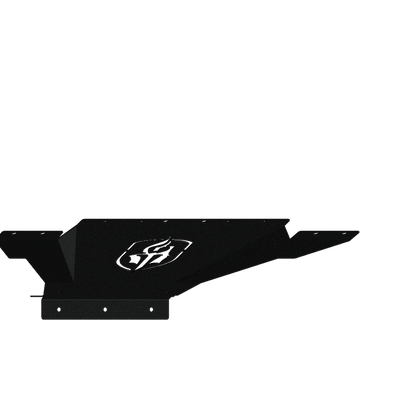 Road Armor 2020 Chevy 2500HD SPARTAN Front Bumper Bolt-On Skid Plate - Tex Blk