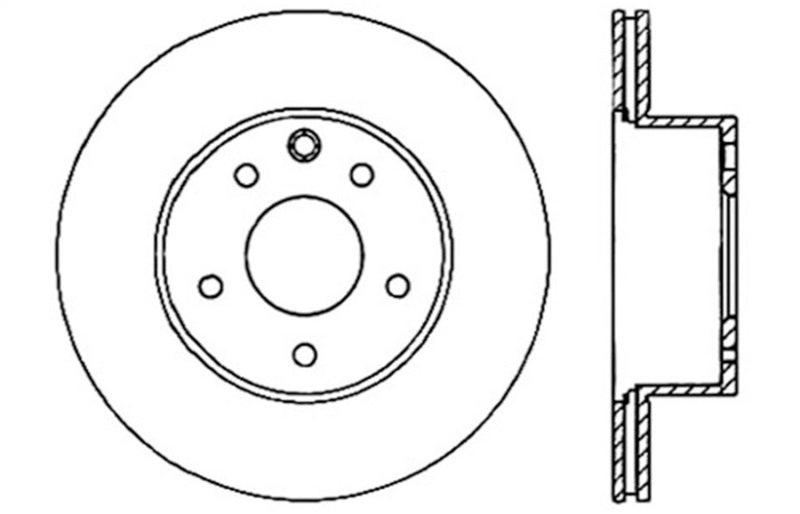 StopTech 08-09 Infiniti EX35 / 05-08 G35 / 09 G37 / 06-09 M35/M45 Drilled Right Rear Rotor StopTech 08-09 Infiniti EX35 / 05-08 G35 / 09 G37 / 06-09 M35/M45 Drilled Right Rear Rotor