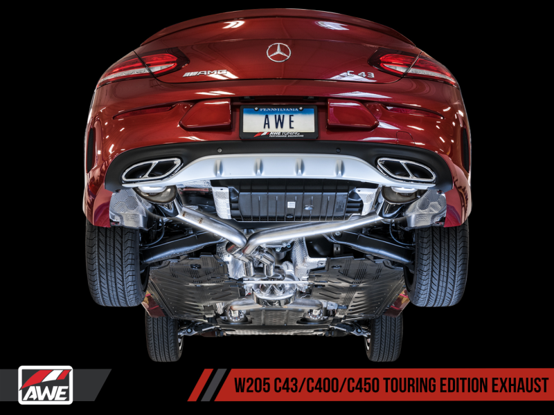 AWE Tuning Mercedes-Benz W205 C450 AMG / C400 Touring Edition Exhaust AWE Tuning Mercedes-Benz W205 C450 AMG / C400 Touring Edition Exhaust