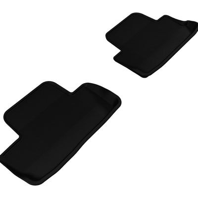 3D MAXpider 2005-2014 Ford Mustang Kagu 2nd Row Floormats - Black