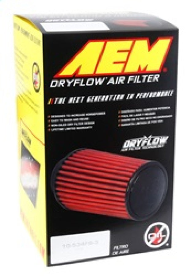 AEM Dryflow Air Filter 2.5in X 9in Dryflow AEM Dryflow Air Filter 2.5in X 9in Dryflow