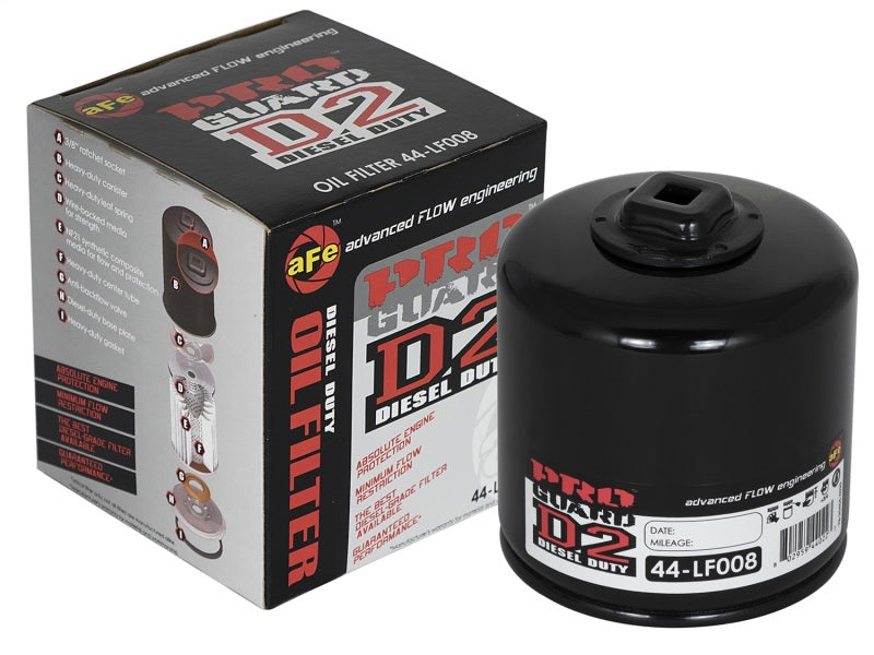 aFe Pro GUARD D2 Oil Filter 93-11 Ford Gas Trucks V8 4.6L/5.4L/5.8L (4 Pack) aFe Pro GUARD D2 Oil Filter 93-11 Ford Gas Trucks V8 4.6L/5.4L/5.8L (4 Pack)