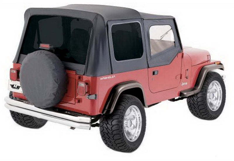 Rampage 1988-1995 Jeep Wrangler(YJ) OEM Replacement Top - Black Denim Rampage 1988-1995 Jeep Wrangler(YJ) OEM Replacement Top - Black Denim