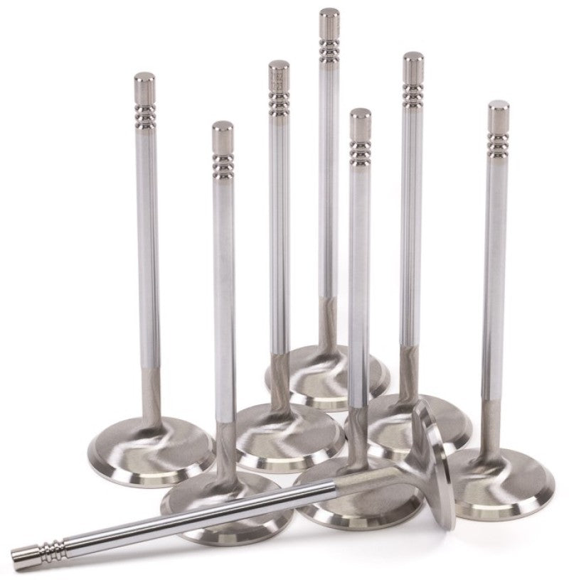 GSC P-D Ford Mustang 5.0L Coyote Gen 3 37.6mm Head (STD) Chrome Polished Intake Valve - Set of 8 GSC P-D Ford Mustang 5.0L Coyote Gen 3 37.6mm Head (STD) Chrome Polished Intake Valve - Set of 8