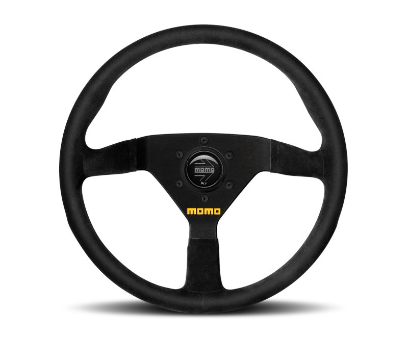 Momo MOD78 Steering Wheel 320 mm - Black Suede/Black Spokes Momo MOD78 Steering Wheel 320 mm - Black Suede/Black Spokes