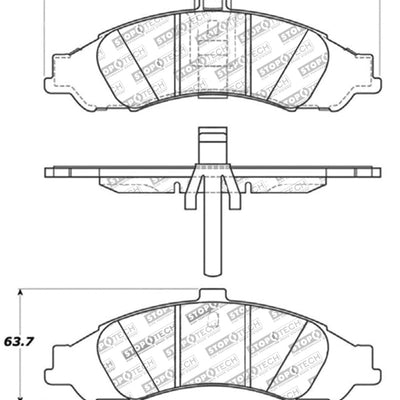 StopTech Performance Brake Pads
