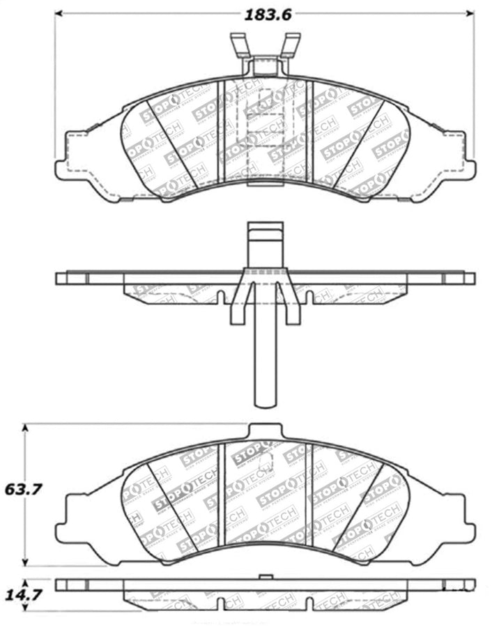 StopTech Performance Brake Pads StopTech Performance Brake Pads