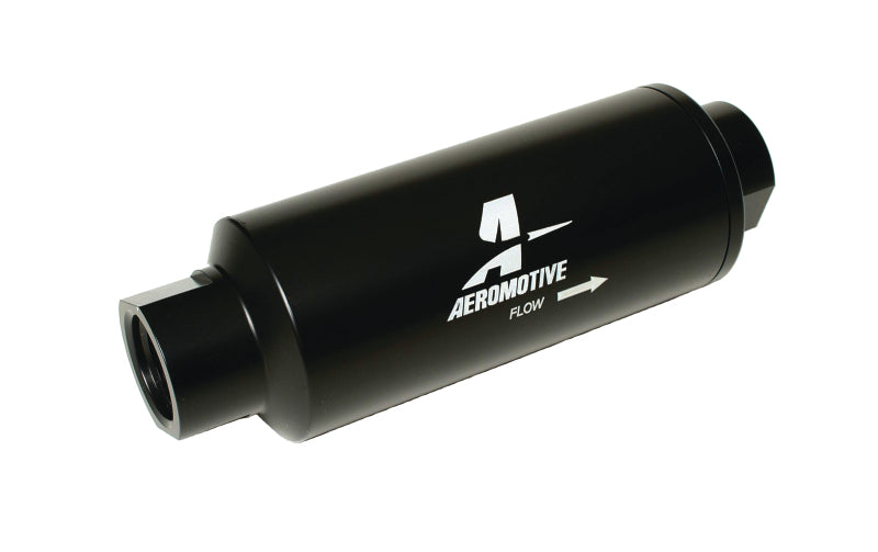 Aeromotive In-Line Filter - (AN-12 ORB) 10 Micron Microglass Element Aeromotive In-Line Filter - (AN-12 ORB) 10 Micron Microglass Element