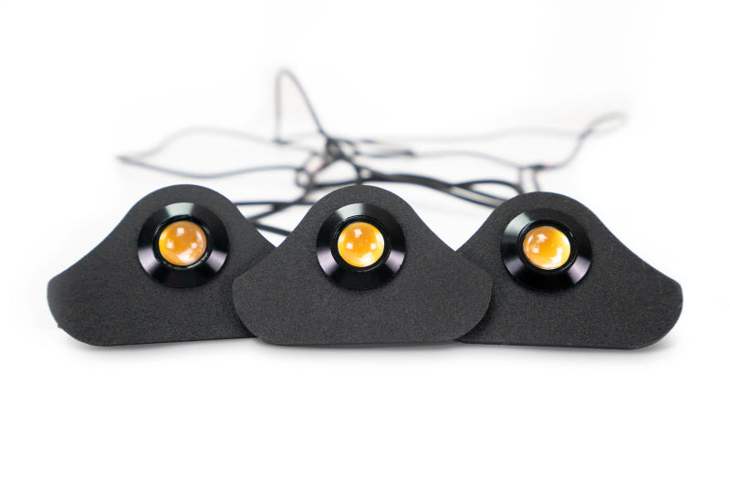 DV8 Offroad 2018+ Jeep JL Grill Amber Marker Lights DV8 Offroad 2018+ Jeep JL Grill Amber Marker Lights