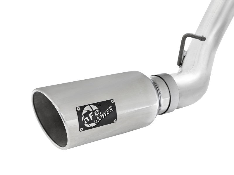 aFe Atlas Exhaust 4in Dual DPF-Back Al Steel w/ Pol Tips 16-17 GM Diesel Truck V8-6.6L (td) LML aFe Atlas Exhaust 4in Dual DPF-Back Al Steel w/ Pol Tips 16-17 GM Diesel Truck V8-6.6L (td) LML