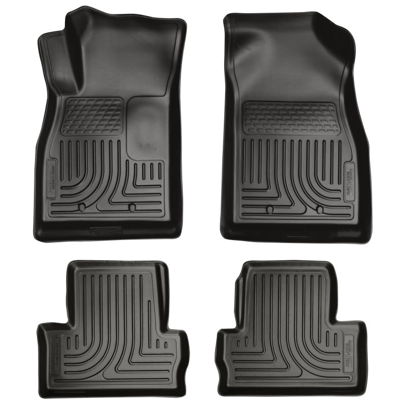 Husky Liners 11-12 Chevrolet Volt WeatherBeater Combo Black Floor Liners Husky Liners 11-12 Chevrolet Volt WeatherBeater Combo Black Floor Liners