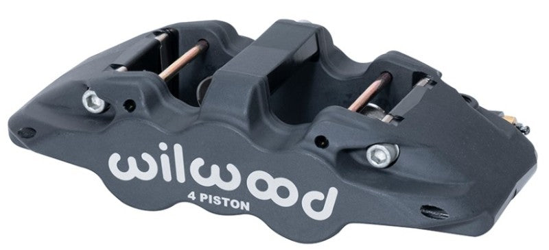 Wilwood Caliper-Aero4-L/H - Black Anodize 1.88/1.62in Pistons 1.25in Disc Wilwood Caliper-Aero4-L/H - Black Anodize 1.88/1.62in Pistons 1.25in Disc