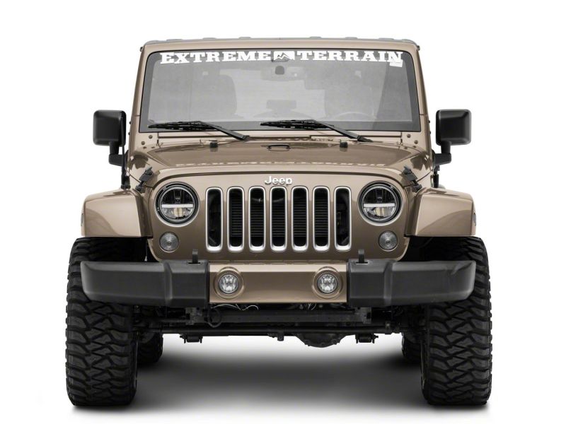 Raxiom 97-18 Jeep Wrangler TJ & JK Axial 7-In LED Headlights w/ DRL - Blk Housing (Clear Lens) Raxiom 97-18 Jeep Wrangler TJ & JK Axial 7-In LED Headlights w/ DRL - Blk Housing (Clear Lens)