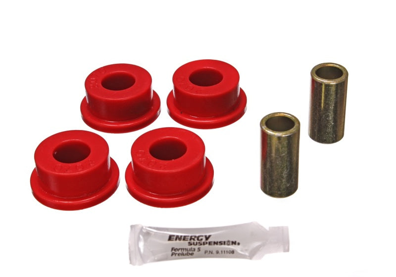 Energy Suspension 80-98 Ford F-250 4WD/F350 4WD Red Front Frame Shackle Bushing Set Energy Suspension 80-98 Ford F-250 4WD/F350 4WD Red Front Frame Shackle Bushing Set