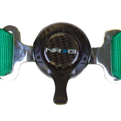 NRG 4 Point Seat Belt Harness/ Cam Lock- Green