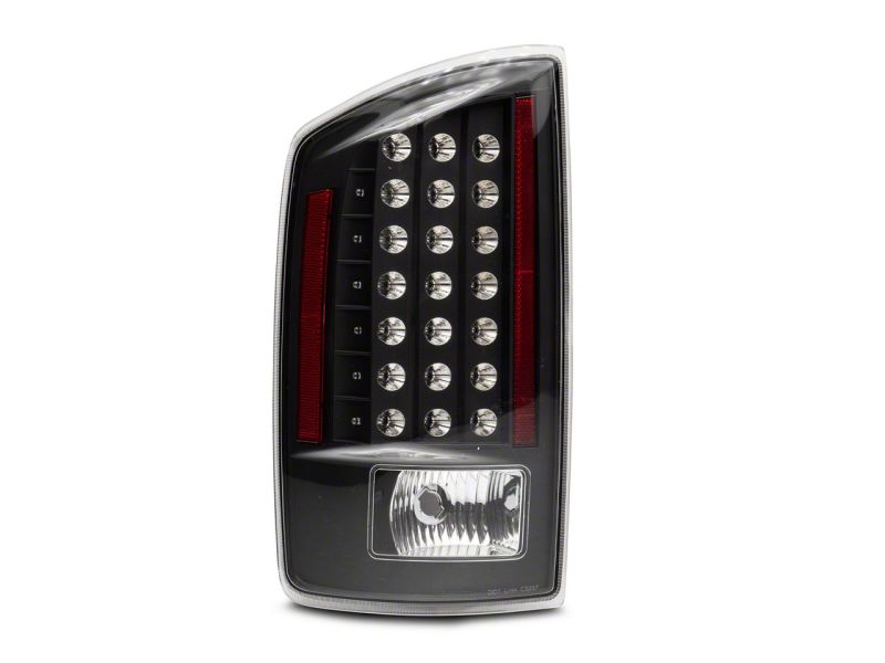 Raxiom 07-08 Dodge RAM 1500 LED Tail Lights- Blk Housing (Clear Lens) Raxiom 07-08 Dodge RAM 1500 LED Tail Lights- Blk Housing (Clear Lens)
