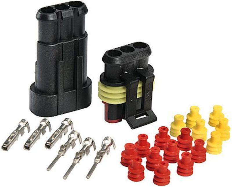 Hella Conn Set 2 Pin Superseal F/ Shutter Hella Conn Set 2 Pin Superseal F/ Shutter