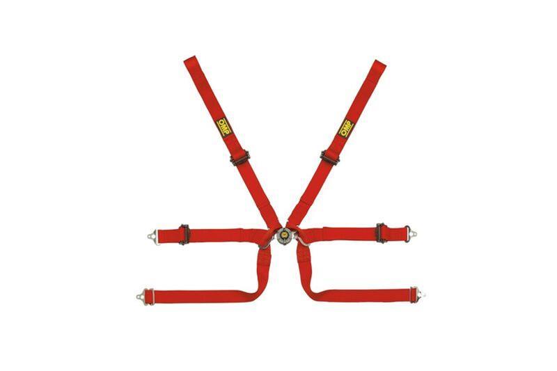 OMP Safety Harness Tecnica 2In Formula Red (Fia 8853-2016) OMP Safety Harness Tecnica 2In Formula Red (Fia 8853-2016)