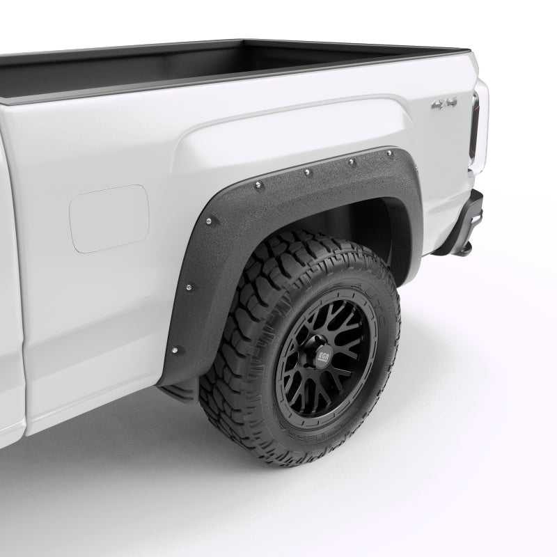 EGR 15-22 GMC Canyon SLT/SLE Denali Baseline Bolt Style Fender Flares Set of 4 EGR 15-22 GMC Canyon SLT/SLE Denali Baseline Bolt Style Fender Flares Set of 4