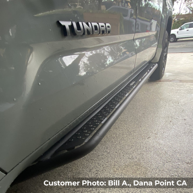 Go Rhino 2022 Toyota Tundra Crew Max Brackets for Dominator Extreme SideSteps - Tex. Black Go Rhino 2022 Toyota Tundra Crew Max Brackets for Dominator Extreme SideSteps - Tex. Black