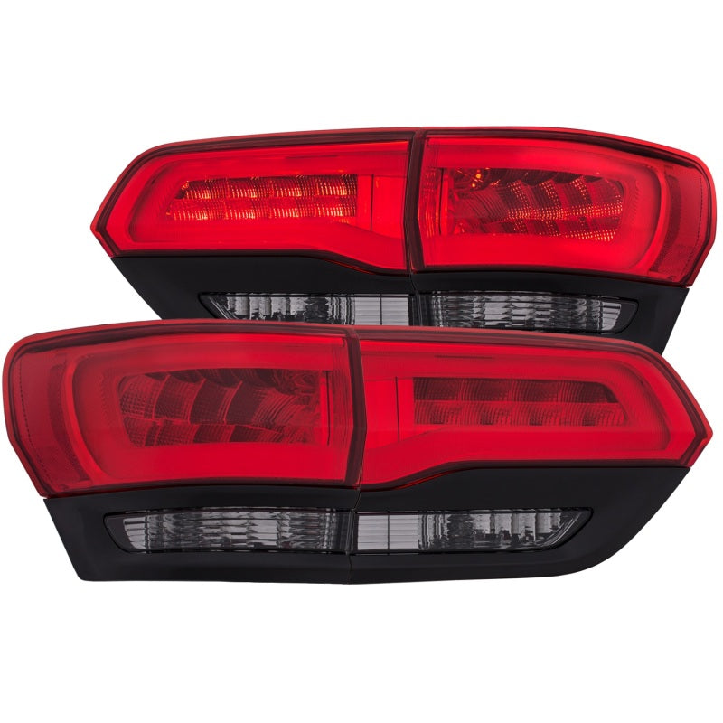 ANZO 2014-2016 Jeep Grand Cherokee LED Taillights Red/Smoke ANZO 2014-2016 Jeep Grand Cherokee LED Taillights Red/Smoke