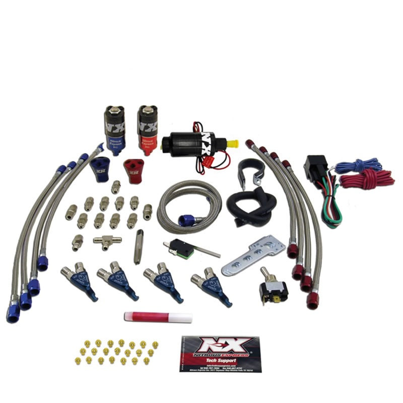 Nitrous Express 4 Cyl Piranha Nitrous Kit (For EFI Applications) w/o Bottle Nitrous Express 4 Cyl Piranha Nitrous Kit (For EFI Applications) w/o Bottle