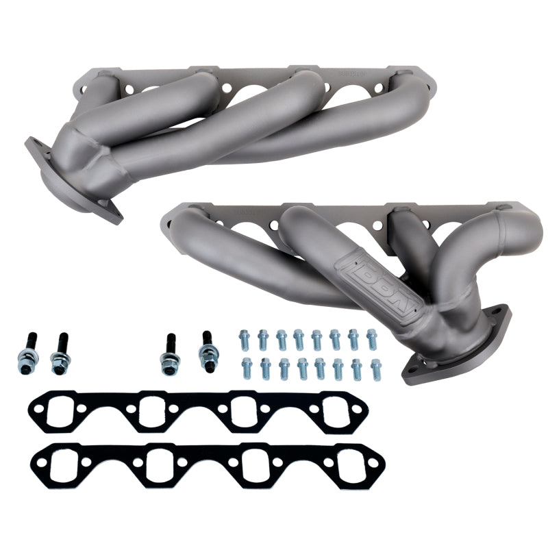 BBK 87-95 Ford F150 Truck 5.0 302 Shorty Unequal Length Exhaust Headers - 1-5/8 Titanium Ceramic BBK 87-95 Ford F150 Truck 5.0 302 Shorty Unequal Length Exhaust Headers - 1-5/8 Titanium Ceramic