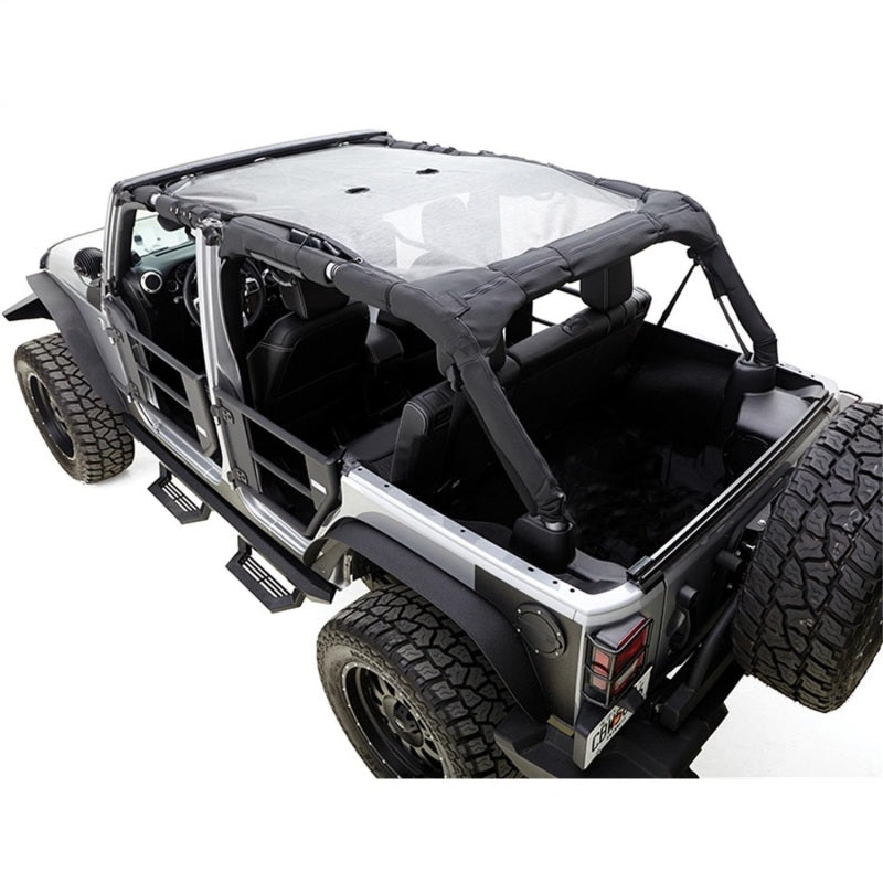 Rampage 2007-2018 Jeep Wrangler(JK) Unlimited California Extended Brief - Black Rampage 2007-2018 Jeep Wrangler(JK) Unlimited California Extended Brief - Black