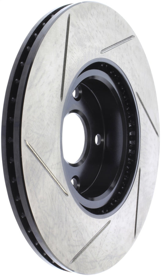 StopTech 16-17 Mazda MX-5 Front Driver Side Slotted Sport Brake Rotor StopTech 16-17 Mazda MX-5 Front Driver Side Slotted Sport Brake Rotor