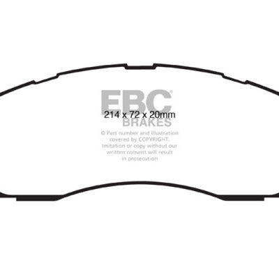 EBC 09-11 Dodge Ram 2500 Pick-up 5.7 2WD/4WD Ultimax2 Front Brake Pads