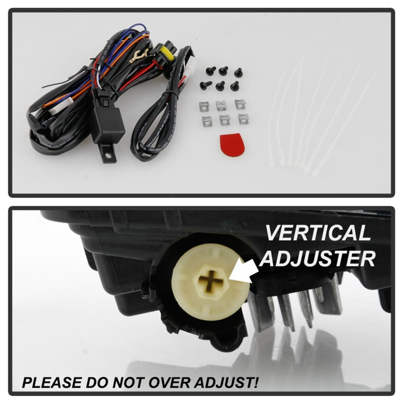 Spyder 19-20 Chevy Silverado 1500 OEM Style Full LED Fog Light w/Switch - Clear (Wont Fit RPO U12) Spyder 19-20 Chevy Silverado 1500 OEM Style Full LED Fog Light w/Switch - Clear (Wont Fit RPO U12)