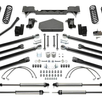 Fabtech 07-18 Jeep JK 4-Door 3in Crawler w/Dlss Shks