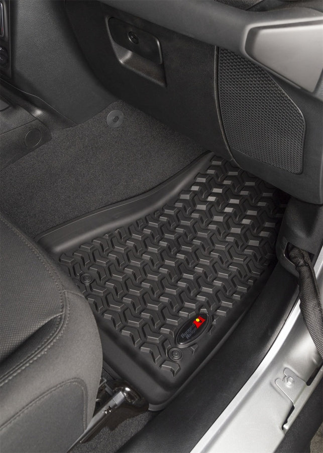 Rugged Ridge Floor Liner Front Black 2018-2020 Jeep Wrangler 2020 Gladiator JL / JT Rugged Ridge Floor Liner Front Black 2018-2020 Jeep Wrangler 2020 Gladiator JL / JT