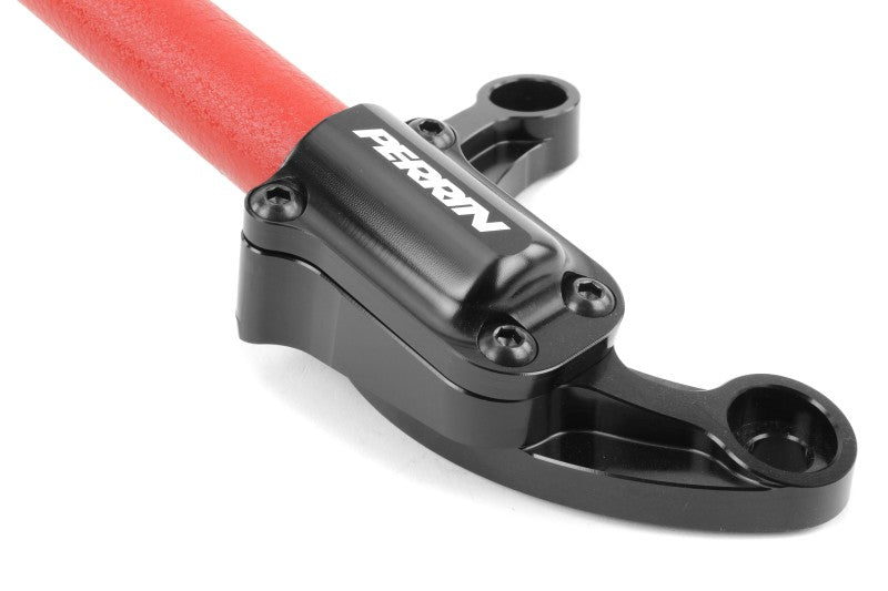 Perrin 02-07 Subaru Impreza (WRX/STi/RS/2.5i) / 04-08 Forester Front Strut Brace - Red Perrin 02-07 Subaru Impreza (WRX/STi/RS/2.5i) / 04-08 Forester Front Strut Brace - Red