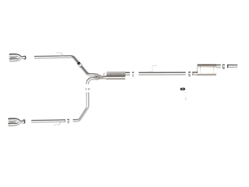 aFe Vulcan Series 3in-2-1/2in 304 SS Cat-Back 2020 Jeep Gladiator (JT) V6-3.6L w/ Polished Tips aFe Vulcan Series 3in-2-1/2in 304 SS Cat-Back 2020 Jeep Gladiator (JT) V6-3.6L w/ Polished Tips