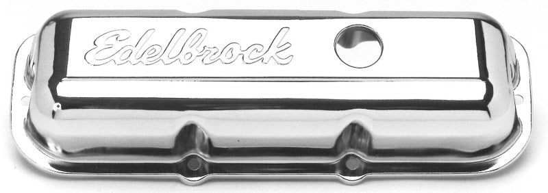 Edelbrock Valve Cover Signature Series Chevrolet 1982-1993 2 8L 60 V6 Chrome Edelbrock Valve Cover Signature Series Chevrolet 1982-1993 2 8L 60 V6 Chrome