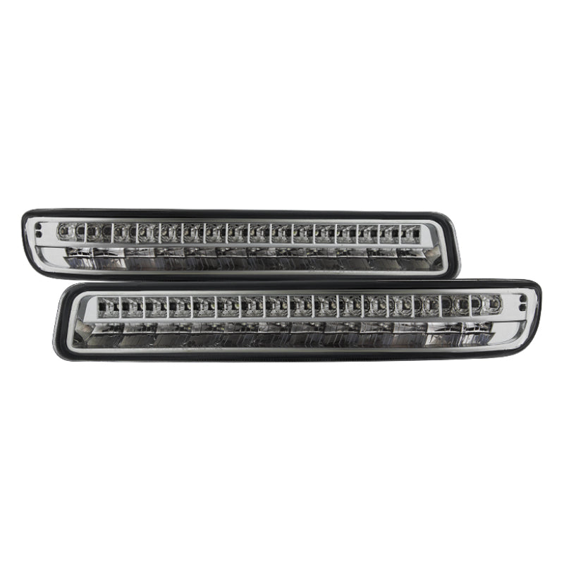 xTune 99-06 GMC Sierra (Excl Denali) Full LED Bumper Lights - Chrome (CBL-GSI99-LED-C) xTune 99-06 GMC Sierra (Excl Denali) Full LED Bumper Lights - Chrome (CBL-GSI99-LED-C)