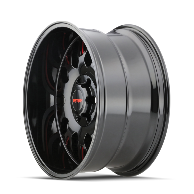 Mayhem 8110 Tripwire 20x9 / 8x165.1 BP / 0mm Offset / 130.8mm Hub Black w/ Prism Red Wheel Mayhem 8110 Tripwire 20x9 / 8x165.1 BP / 0mm Offset / 130.8mm Hub Black w/ Prism Red Wheel