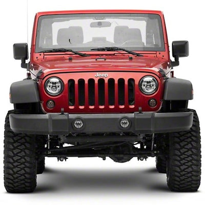 Raxiom 07-18 Jeep Wrangler JK Axial Series LED Amber Turn Signals (Smoked)