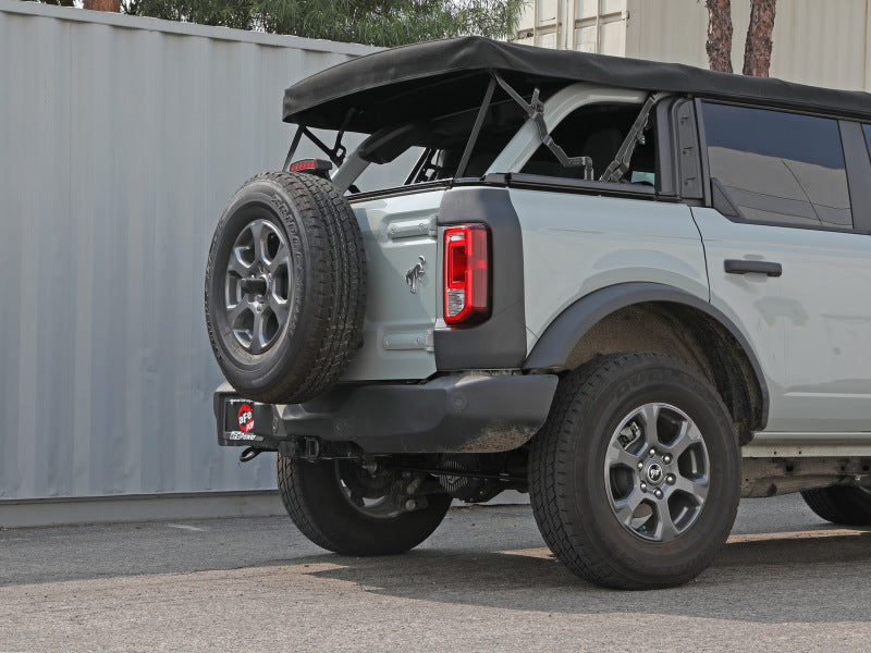 aFe Apollo GT Series 3in 409SS Cat-Back Ford Bronco 2021 L4 2.3L/V6 2.7L - Polished aFe Apollo GT Series 3in 409SS Cat-Back Ford Bronco 2021 L4 2.3L/V6 2.7L - Polished