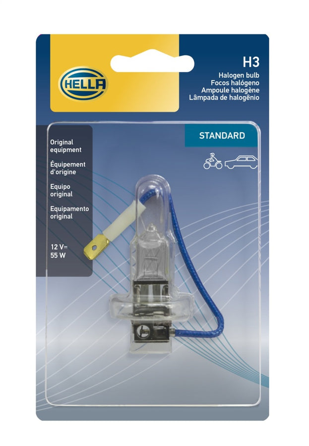 Hella Bulb H3 12V 55W Pk22S T325 Sb Hella Bulb H3 12V 55W Pk22S T325 Sb