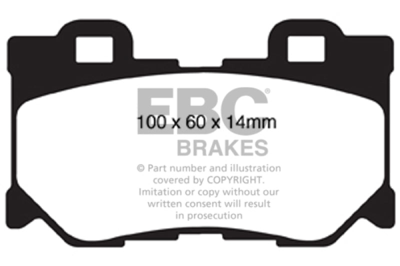 EBC 08-15 Infiniti G37 3.7 Bluestuff Rear Brake Pads EBC 08-15 Infiniti G37 3.7 Bluestuff Rear Brake Pads